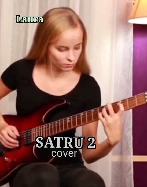 Bule Keren Cover SATRU 2 || Laura Guitar Canon Rock #shorts #subscribe #fypyoutube