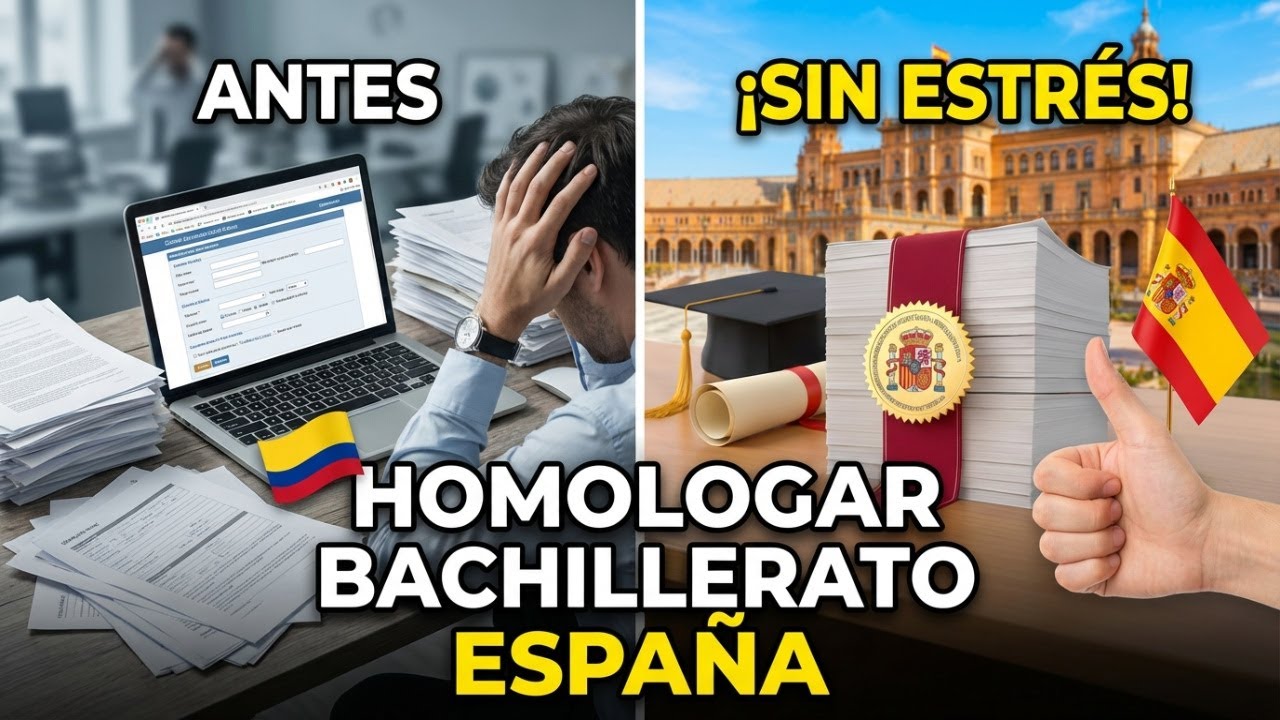 HOMOLOGAR TU BACHILLERATO EN ESPAÑA SIN ESTRES (2024) - YouTube
