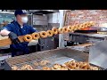 화덕베이글 Amazing Process of Making Bagels - Korean Bagel Shop