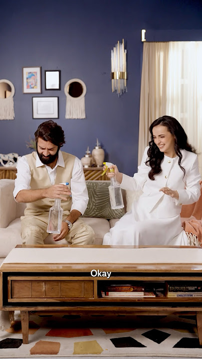 Sanaya Irani and Barun Sobti’s masti on sets😆🤪 #trending #sarun #youtubeshorts #viralshorts