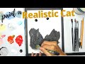 Realistic Cat Painting / Acrylic Painting Workshop