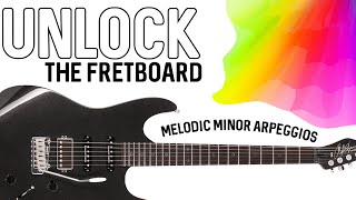 Unlock The Guitar Fretboard With These Melodic Minor Arpeggios 