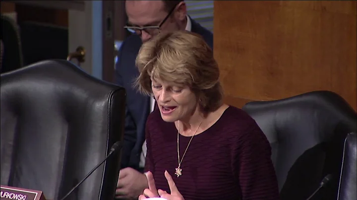 Senator Murkowski Raises the Topic of Genetically Engineered Salmon with Dr. Stephen Hahn