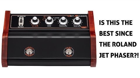 Warm Audio Jet Phaser Demo - First Look