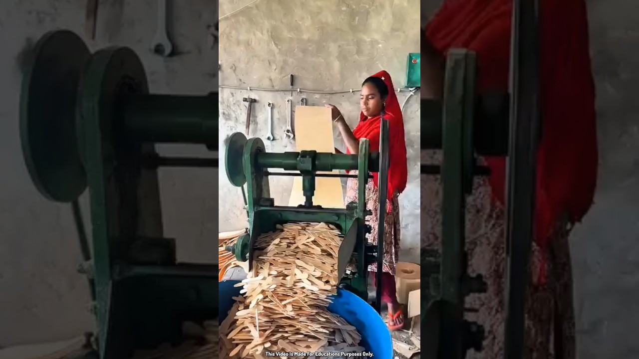 How to make ice cream spoons from wood