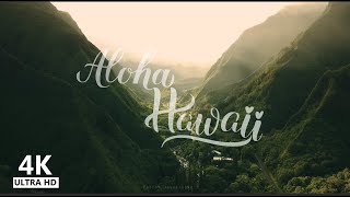 Hawaii- Kauai -Maui- Honolulu -Big Island . The beauty of the Aloha State 4K Drone DJI Mavic