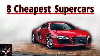 The 8 Cheapest Supercars - Under $100k