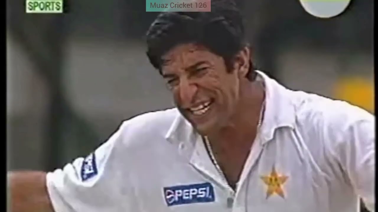 Wasim akram Phenomenal skilful fast bowling / Against srilanka colombo test 2000/