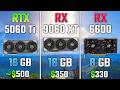 RTX 5060 Ti vs RX 9060 XT vs RX 6600 | Test in 7 Games