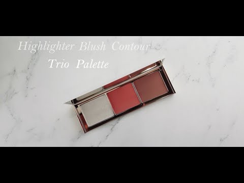 Highlighter Blush Contour Trio Palette