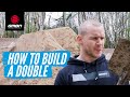 How To Build A Double For Mountain Biking | Building A Gap Jump