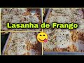 Como fazer lasanha De Frango//com o macarrão cru #VaneOliveira