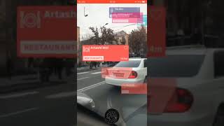 Virtlo - Augmented Reality iPhone Offline Travel app in Yerevan, Armenia screenshot 1