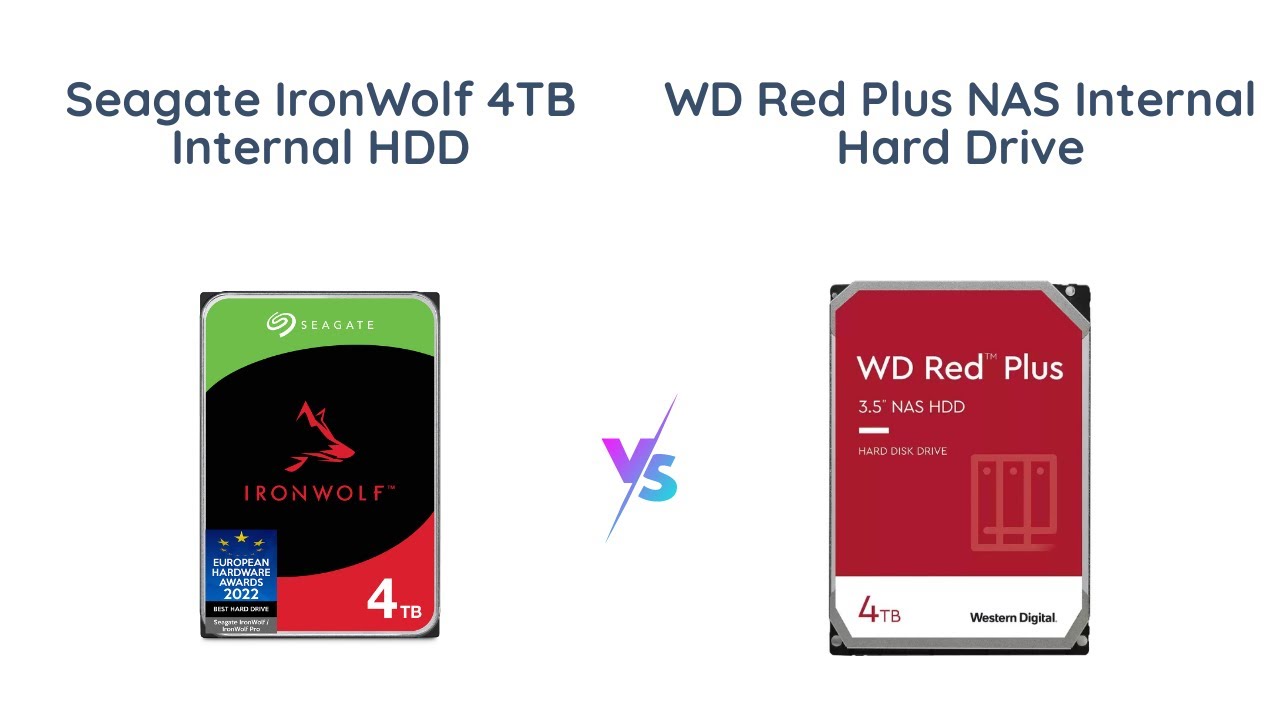  Seagate IronWolf 4TB NAS Internal Hard Drive CMR 3.5