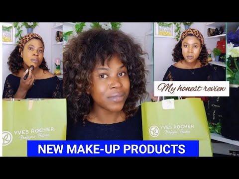 MY FIRST TIME TRYING YVES ROCHER&rsquo;S MAKEUP PRODUCTS | FOUNDATION HIGHLIGHTER LIPGLOSS PERFUME 👁️LINER