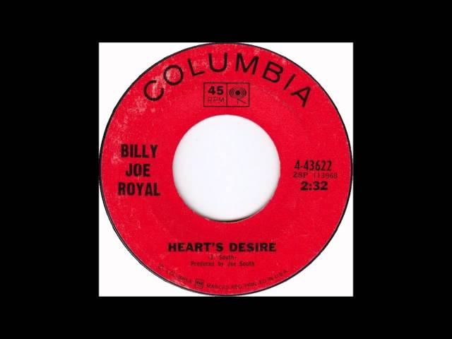 Billy Joe Royal - Hearts Desire