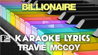 BILLIONAIRE TRAVIE MCCOY KARAOKE LYRICS VERSION PSR