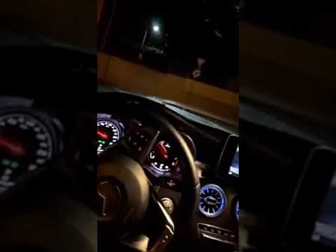 Mercedes C180 | Bayan sürücü | Araç Snapleri | Gece | Her yer karanlık ama korkma sarıl bana