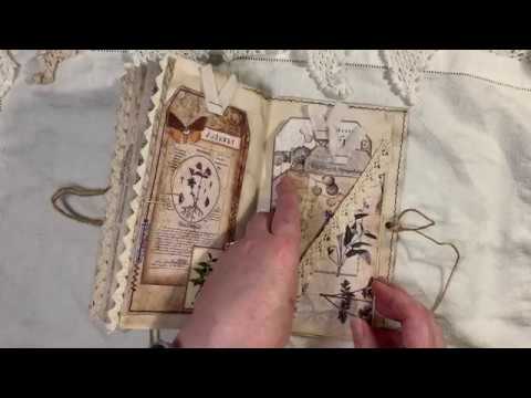 Natures Remedies vintage journal #vintagejournal - YouTube