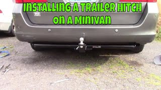 Installing A trailer Hitch On Honda Odyssey