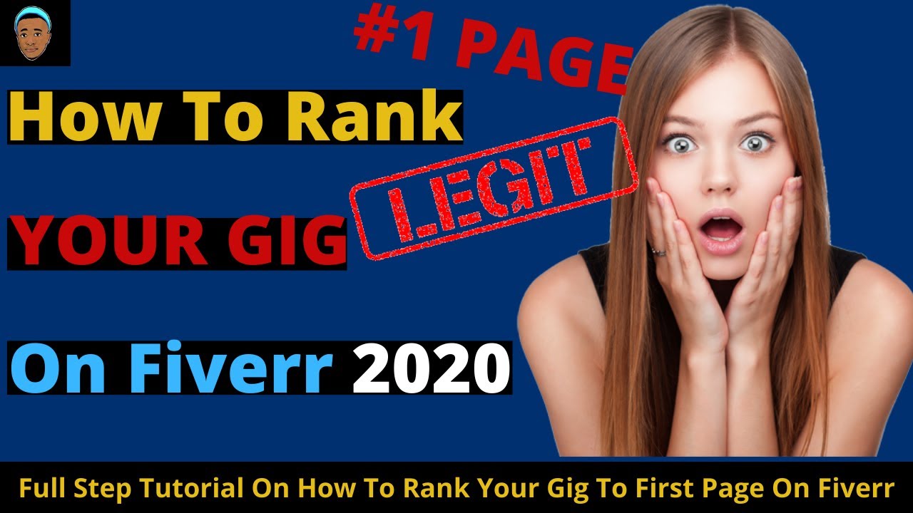 Fiverr Gig Ranking - How To Rank Your Fiverr Gig On First Page In 2020 ...