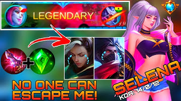 How To Counter Benedetta and Hayabusa Using Selena | Official Psychoo | Mobile Legends Bang Bang
