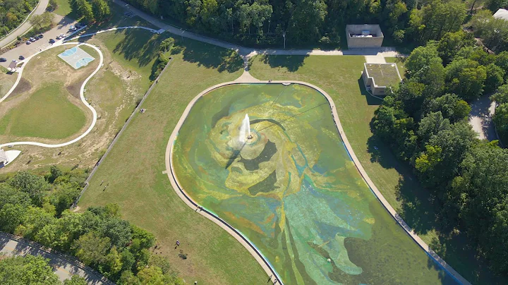 4K Drone Footage - Krohn Conservatory - Cincinnati, Ohio