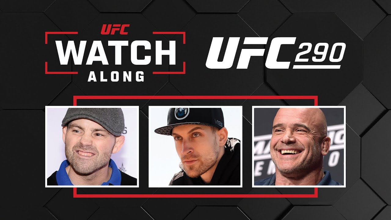 UFC 290 Watch Along w/ 2023 Hall of Fame Inductee Jens Pulver, Bas Rutten and Viss