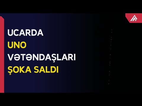 Azərbaycanda uçan naməlum obyektlər göründü – ANBAAN GÖRÜNTÜ