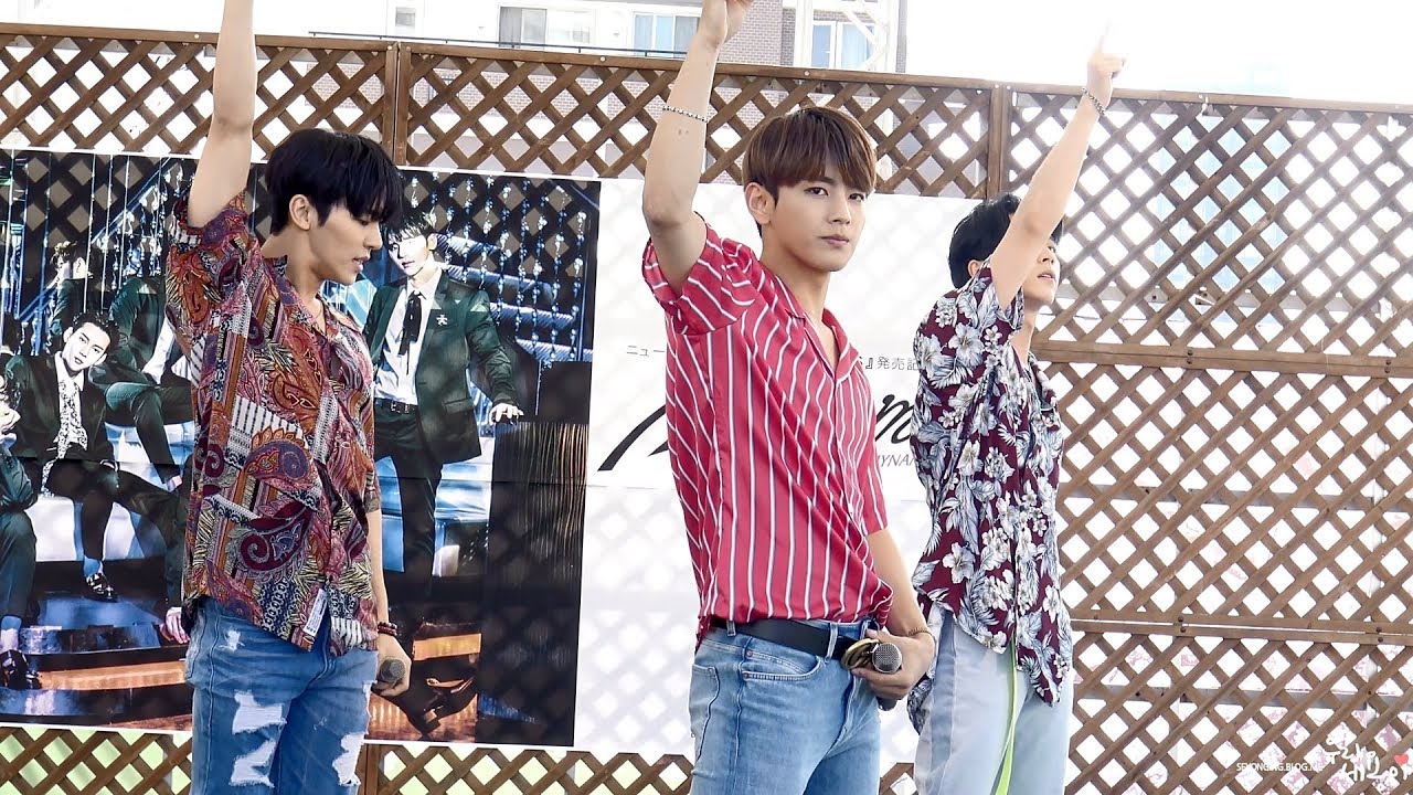 170720 MYNAME is 센다이 릴리스 이벤트 1부::Baby Tonight  - 세용(SEYONG)