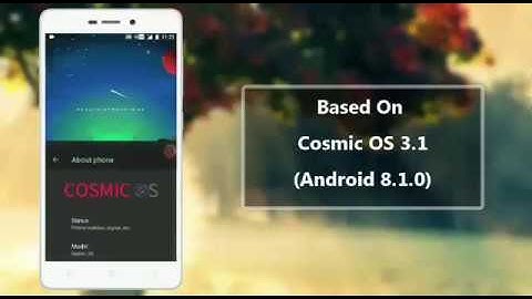 [Unofficial] Cosmic OS 3.1 Universe || REDMI 3S/3S PRIME/3X || Android 8.1 ROM 2018