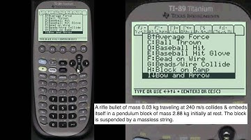 Bullet Embeds in Pendulum Block | Every Step Physics