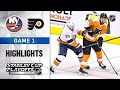 NHL Highlights | Second Round, Gm1: Islanders @ Flyers - Aug. 24, 2020