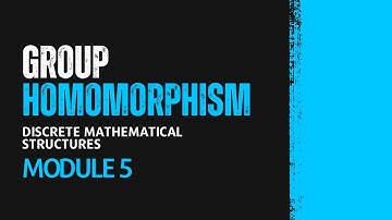Group Homomorphism, Questions and Answers | MAT203 | DMS MODULE 5 | KTU | Anna Thomas | SJCET