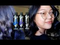 dying my hair black (arctic fox&#39;s transylvania, poseidon &amp; purple rain)