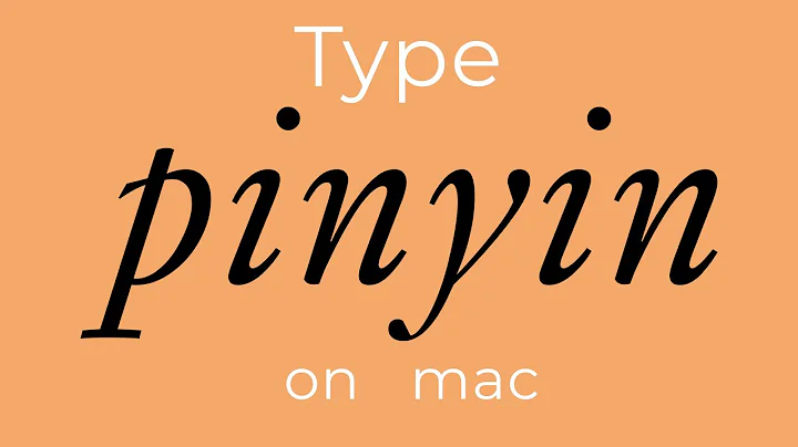 How to type pinyin tones on Mac [+ free cheatsheet]