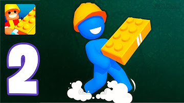 Toy Block 3D: City Build Gameplay Walkthrough Part 2 - Tutorial Builld City Block (Android,iOS)