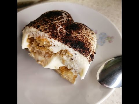 Woke up at 5:30 in the morning to cook tiramisu for my doughter's birthday.