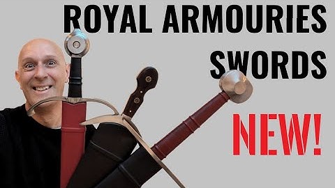 NEW Royal Armouries / Windlass / Easton SWORDS PREVIEW @RoyalArmouriesMuseum