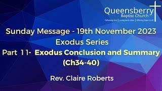 QBC Sunday Message 19th November 2023 by Queensberry Baptist Church 32 views 5 months ago 42 minutes