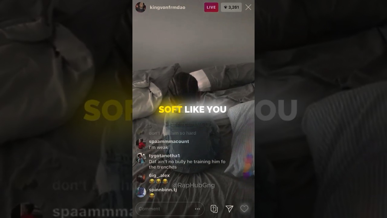 King Von Plays GANGSTA with his Nephew! 😂