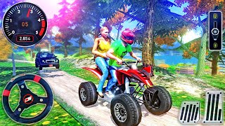 ATV Taxi Drive Simulator 2021 - Mountain Bike Driving - Android GamePlay #2 screenshot 1