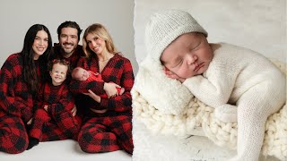 First Christmas As 5! Behind-the-Scenes of Our Memorable Family & Newborn Photoshoot!