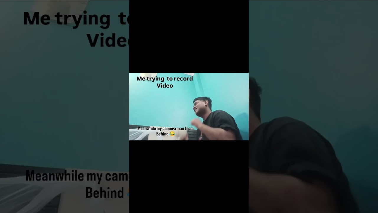 whenever I try to record with my friend 😂 