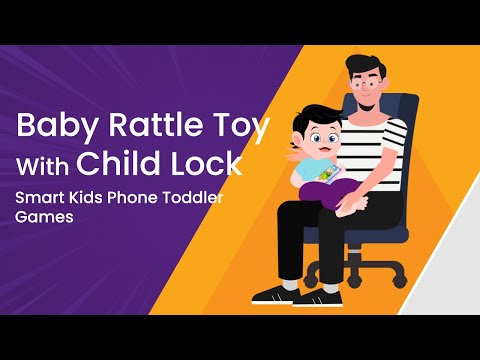 Baby Rattle Toy + Child Lock