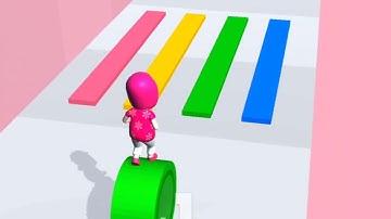 Layers Roll Gameplay Level 15 - 23 (Android / iOS)