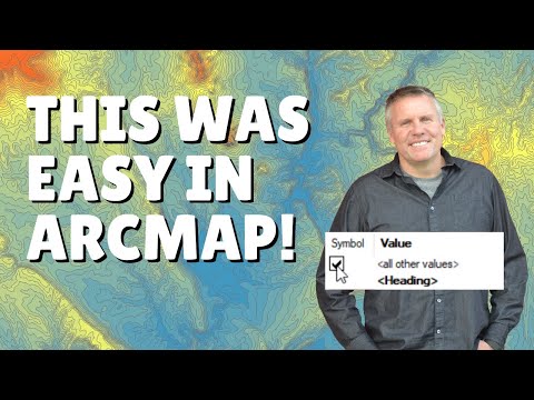 GIS Tutorial - Unique Values Symbology - Show All Other Values