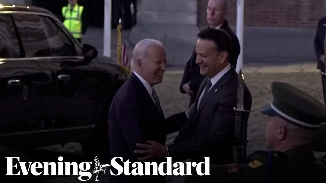 Taoiseach Leo Varadkar delivers speech at Dublin Castle banquet in President Biden’s honour