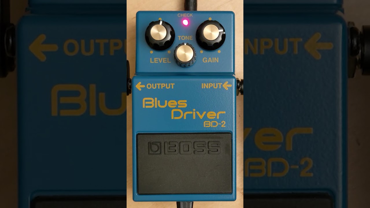 Quick Pedal Demo - BOSS Blues Driver BD-2 - YouTube