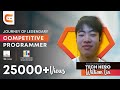 Journey of Legendary Competitive Programmer William Lin|Learn the secret of William Lin's success